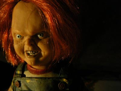 Foto da miniatura do Chucky (Brinquedo Assassino)