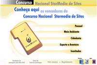 Imagem do site do Concurso Nacional de Sites Star Media e Rádio Eldorado